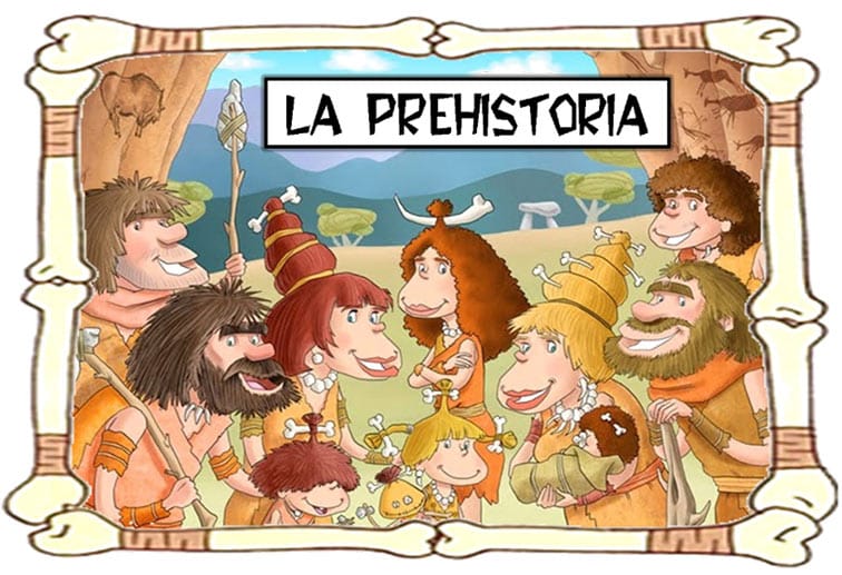 Resultado de imagen de la prehistoria para niños